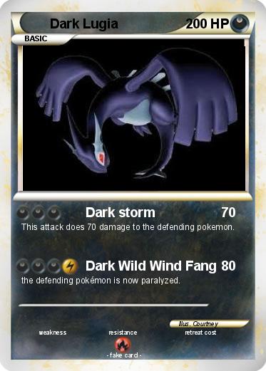 Pokemon Dark Lugia