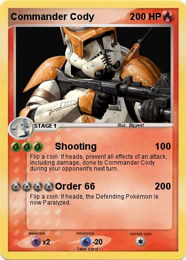 Pokemon Commander Cody