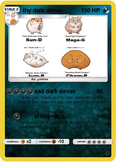 Pokemon thy dark devas