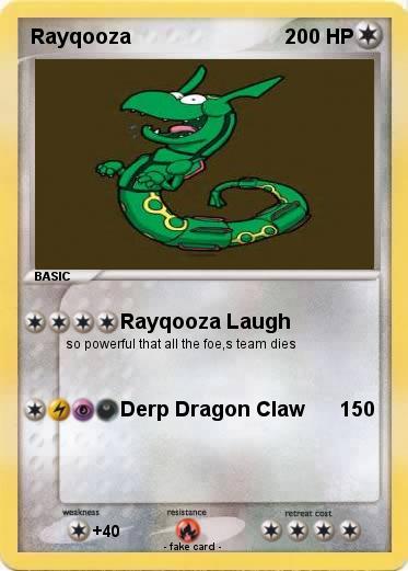 Pokemon Rayqooza