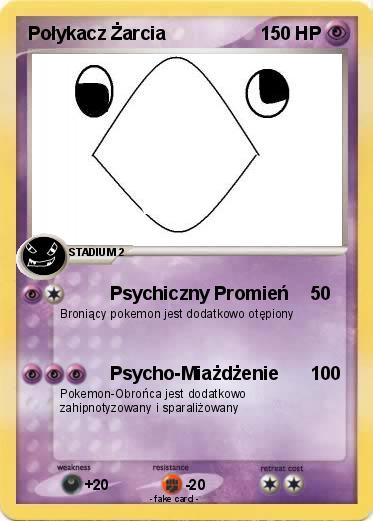 Pokemon Połykacz Żarcia