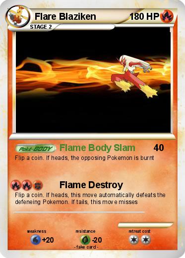Pokemon Flare Blaziken