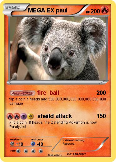 Pokemon MEGA EX paul
