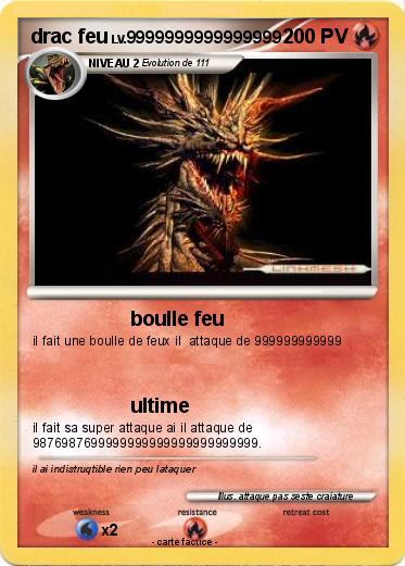 Pokemon drac feu