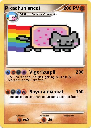 Pokemon Pikachuniancat