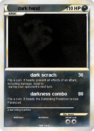 Pokemon dark hand