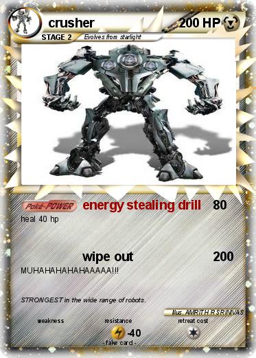 Pokemon crusher