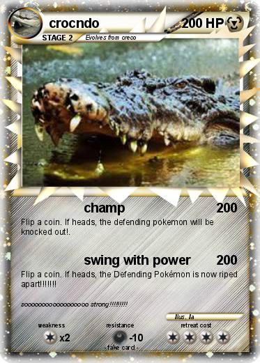 Pokemon crocndo