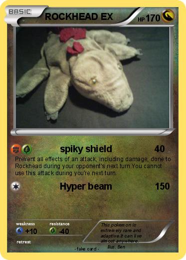 Pokemon ROCKHEAD EX