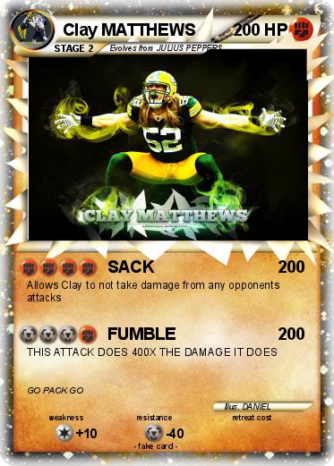 Pokemon Clay MATTHEWS
