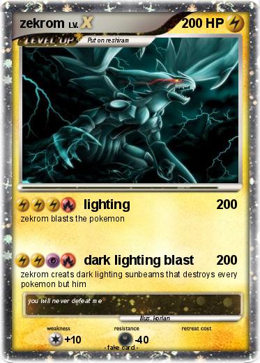 Pokemon zekrom