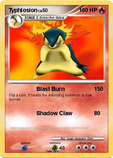Pokemon Typhlosion