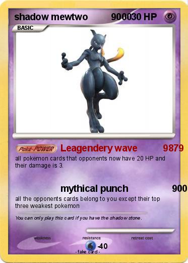 Pokemon shadow mewtwo         9000