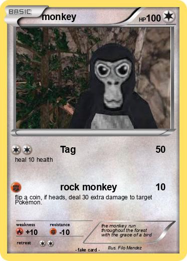 Pokemon monkey
