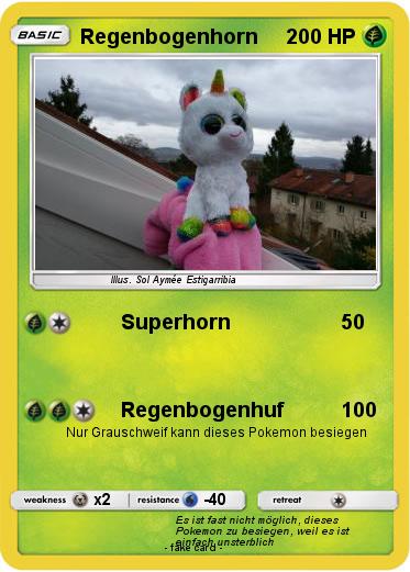 Pokemon Regenbogenhorn