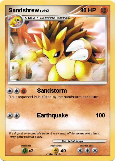 Pokemon Sandshrew
