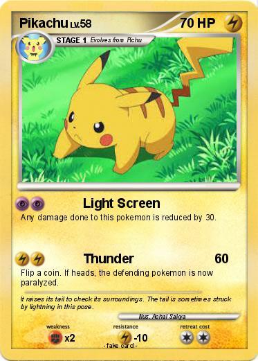 Pokemon Pikachu