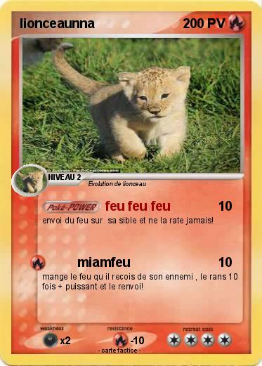 Pokemon lionceaunna