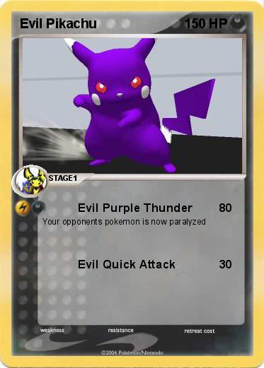 Pokemon Evil Pikachu