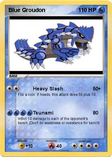Pokemon Blue Groudon