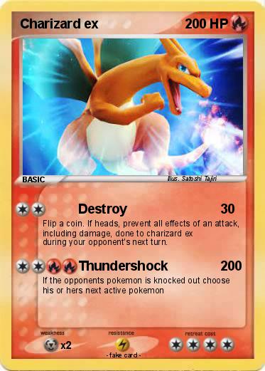 Pokemon Charizard ex