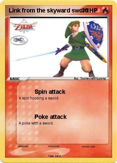 Pokemon Link from the skyward sword