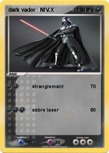 Pokemon dark vador   NIV.X