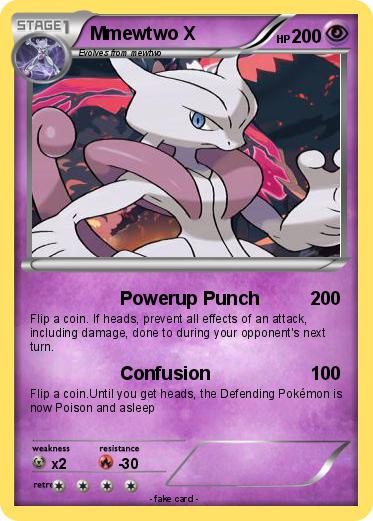 Pokemon Mmewtwo X