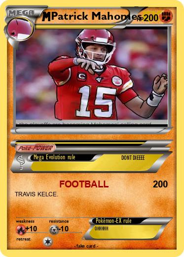 Pokemon Patrick Mahomes