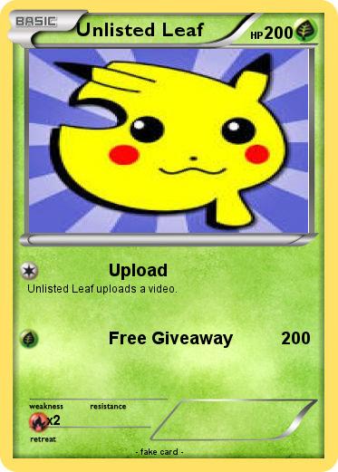 Pokemon Unlisted Leaf