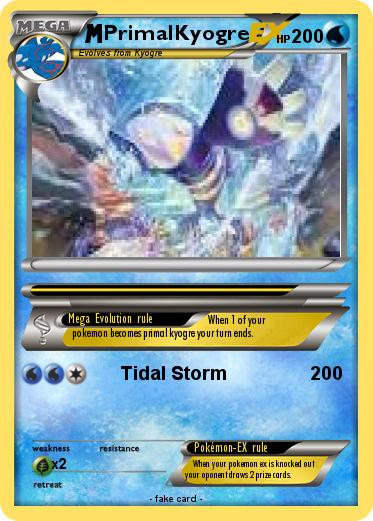 Pokemon PrimalKyogre