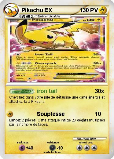 Pokemon Pikachu EX