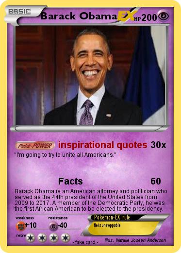 Pokemon Barack Obama