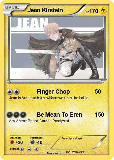 Pokemon Jean Kirstein