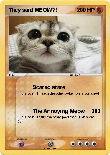 Pokemon They said MEOW?!
