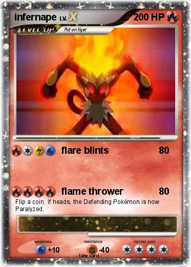 Pokemon infernape