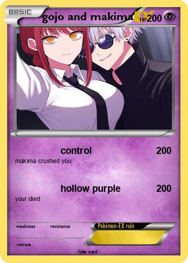 Pokemon gojo and makima