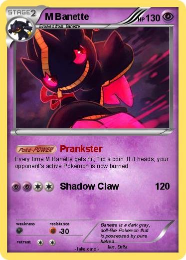 Pokemon M Banette