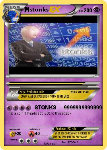 Pokemon stonks