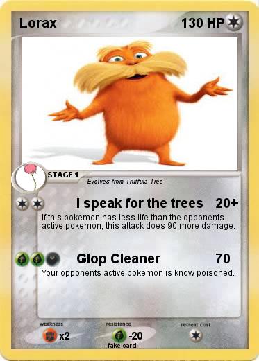 Pokemon Lorax