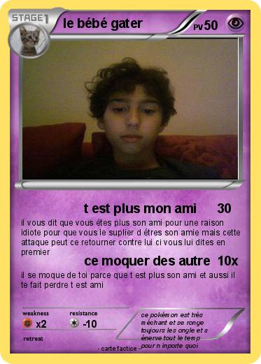 Pokemon le bébé gater