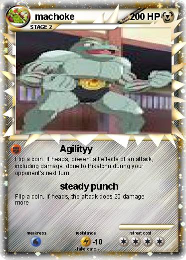Pokemon machoke