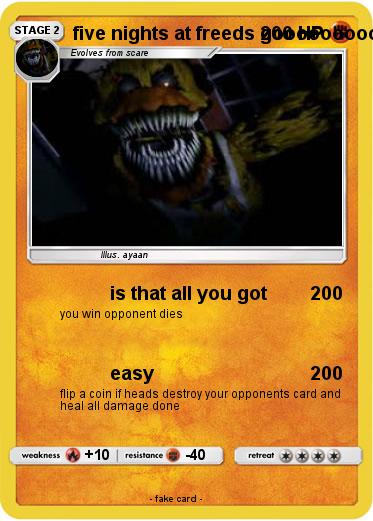 Pokemon five nights at freeds goooooooooddddddd