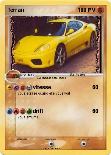 Pokemon ferrari
