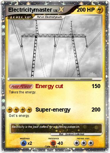 Pokemon Electricitymaster