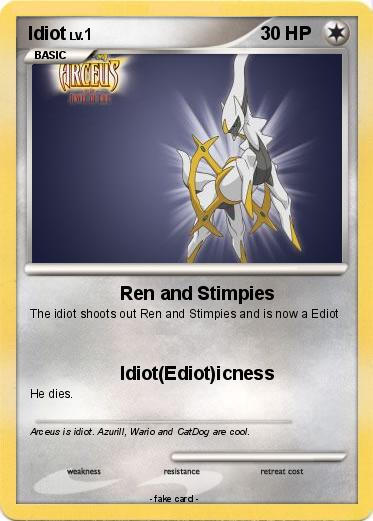Pokemon Idiot