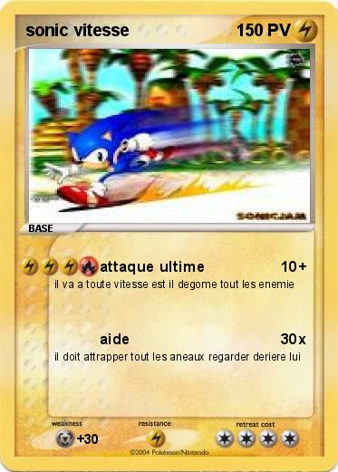 Pokemon sonic vitesse