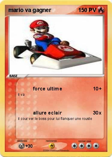 Pokemon mario va gagner