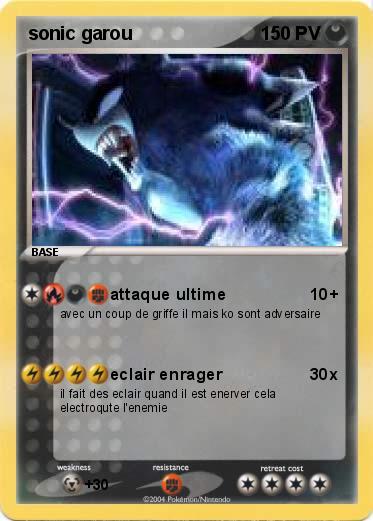 Pokemon sonic garou