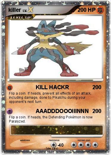 Pokemon killer